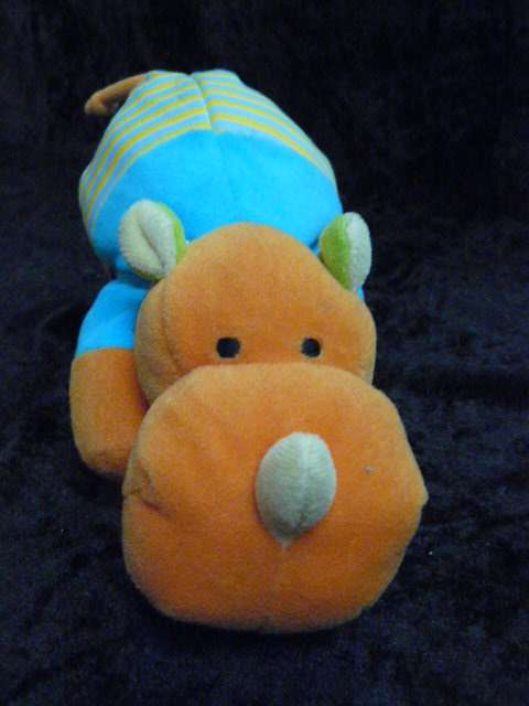 BABY RATTLE HIPPOSOFT TOY