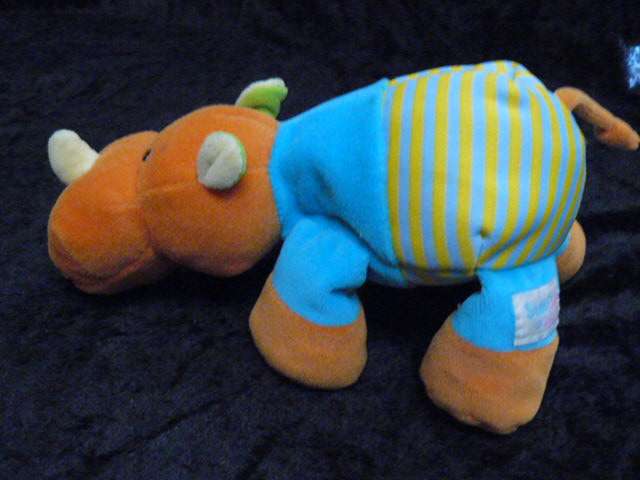 BABY RATTLE HIPPOSOFT TOY