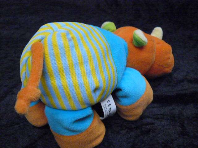 BABY RATTLE HIPPOSOFT TOY