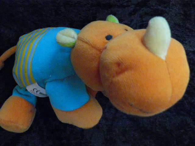 BABY RATTLE HIPPOSOFT TOY