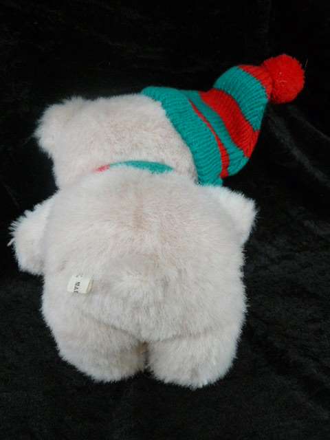 TEDDY BEAR DRESSED UP FOR CHRISTMAS