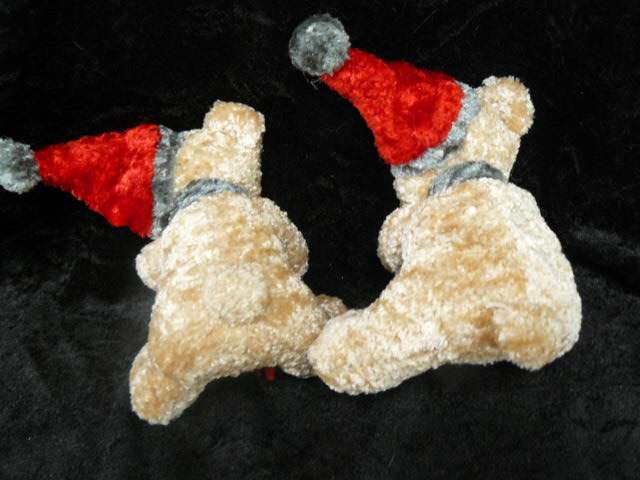 MOM AND DAD CHRISTMAS TEDDY BEARS