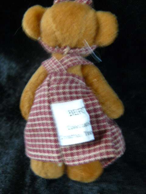 MINIATURE TEDDY MOVABLE LIMBS NOS 8 CM