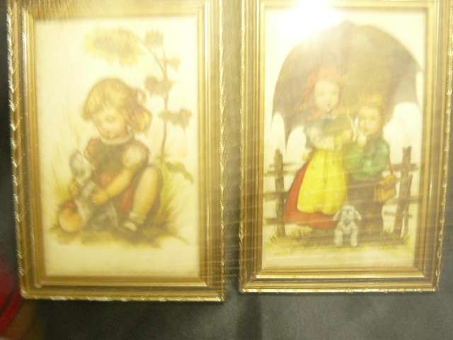 2 x FRAMED PRINTS IN FRAMES