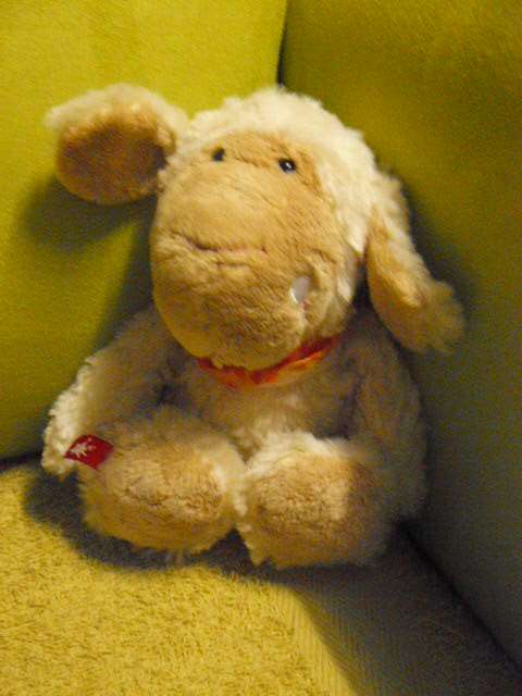 SHEEP SOFT TOY NEW 26 CM LONG
