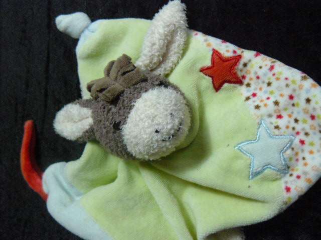 BABY TOY CUDDLE TOY WITH RATTLE