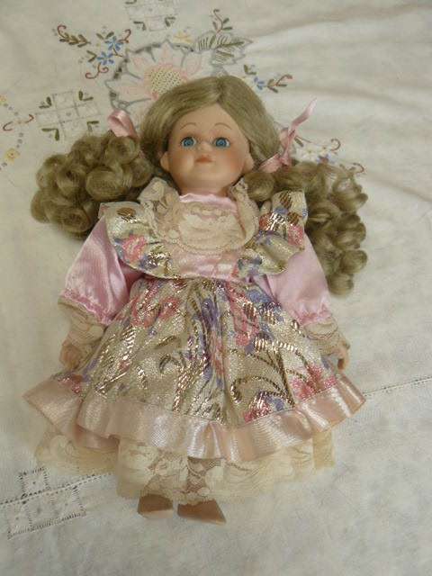 PORCELAIN DOLL HAND MADE TOO CUTE