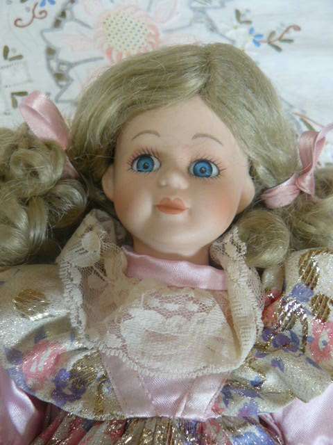 PORCELAIN DOLL HAND MADE TOO CUTE