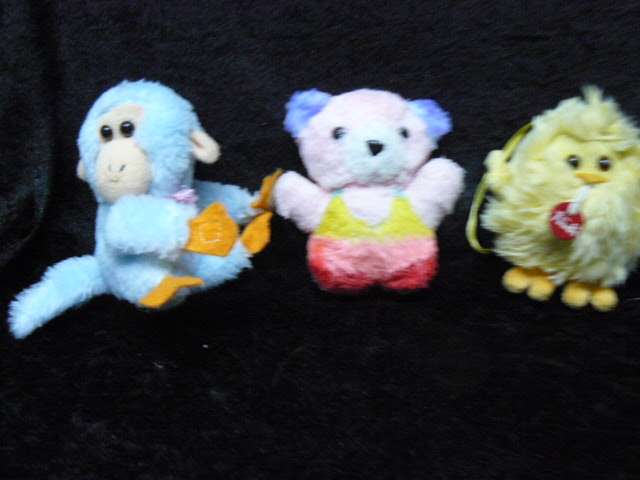 SOFT TOYS X 3