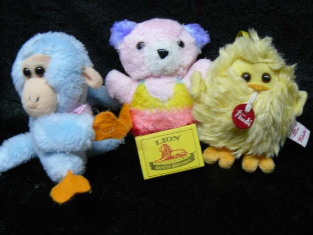 SOFT TOYS X 3