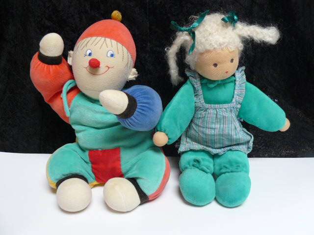 2 X SOFT TOYS