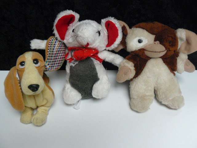 3 X SOFT TOYS