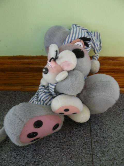 DIDDLE MOUSE WITH BABY SOFT TOY