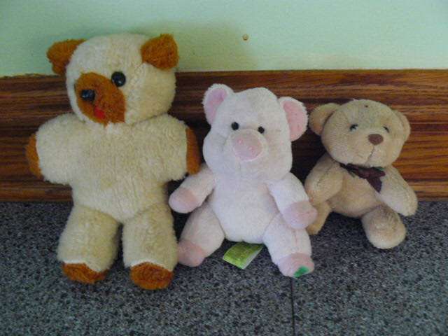 3 X SOFT TOYS
