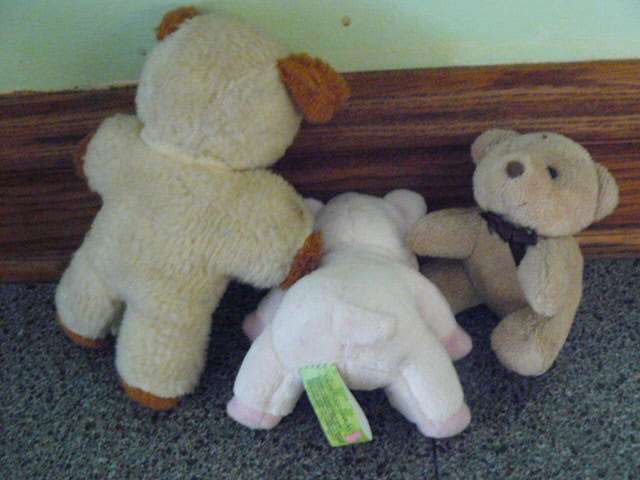3 X SOFT TOYS