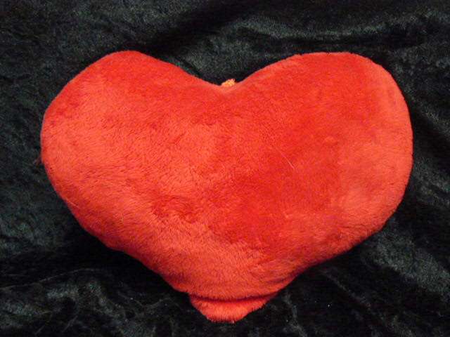 SOFT TOY HEART I LOVE YOU