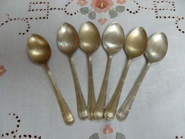 EPNS SET OF 6 SMALLSPOONS