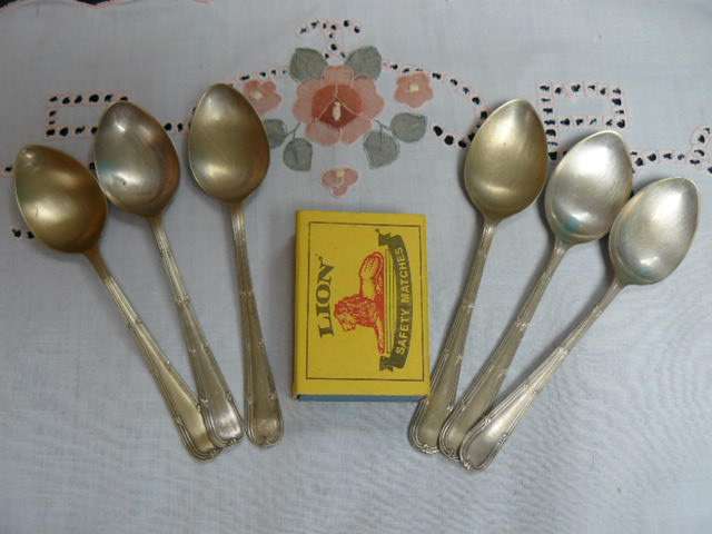 EPNS SET OF 6 SMALLSPOONS