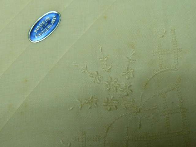 ORIGINAL BOXED VINTAGE COTTON HANKIES EMBRIODERED