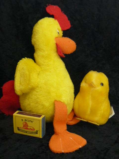 SOFT TOY CHICKEN WITH BABY, BABY NEW