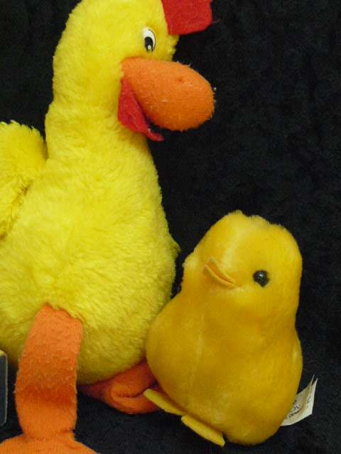 SOFT TOY CHICKEN WITH BABY, BABY NEW