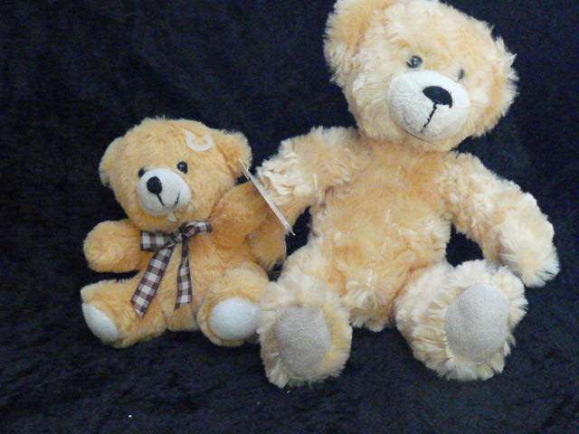 TEDDYS X 2 NEW SOFT AND JUST TOO CUTE