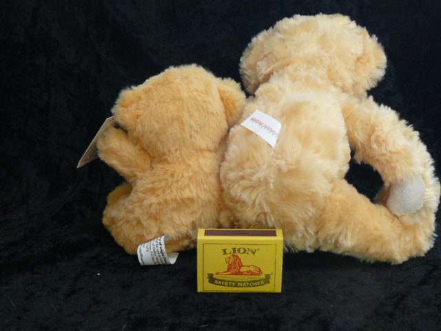 TEDDYS X 2 NEW SOFT AND JUST TOO CUTE
