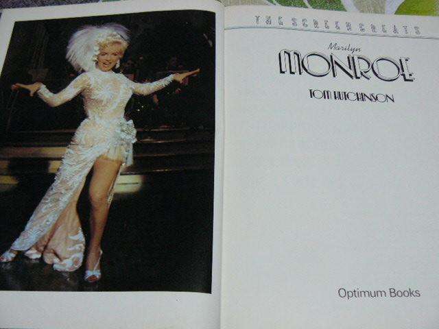 MARILYN MONROE HARD COVER BOOK NICE ICTURES 80 Pages
