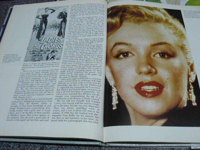 MARILYN MONROE HARD COVER BOOK NICE ICTURES 80 Pages