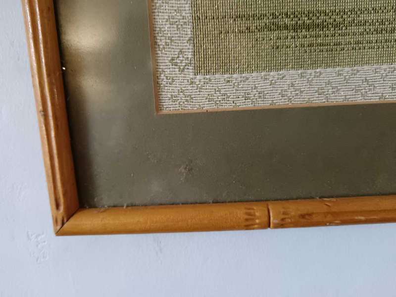 Asian Framed Tapestry
