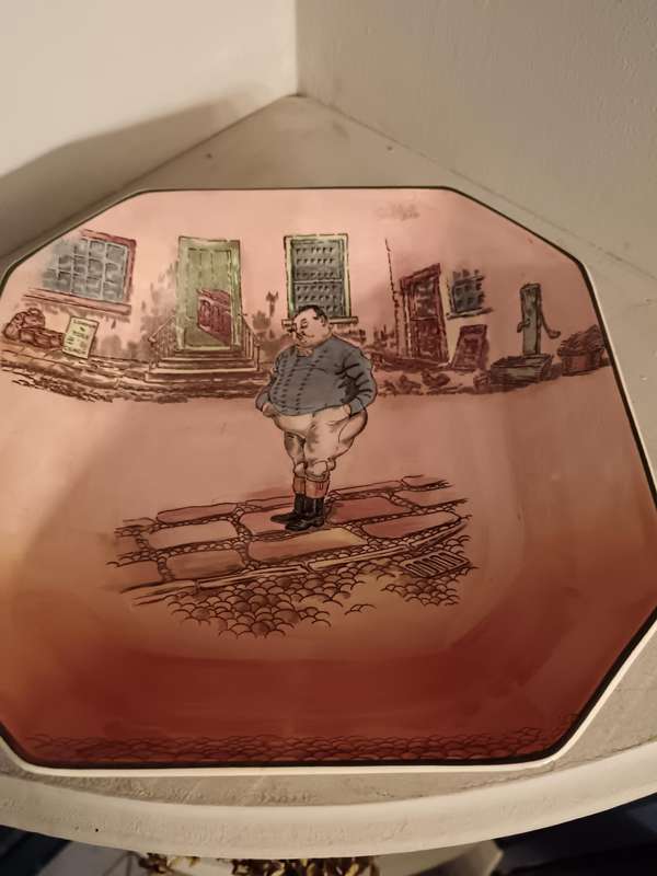 Royal Doulton Dickens Ware The Fat Boy Bowl