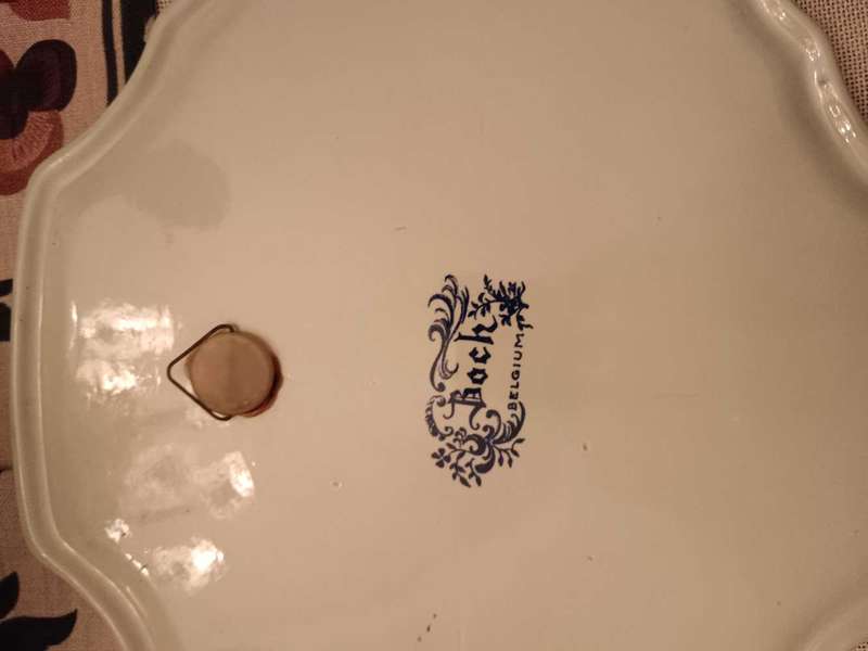 Delft wall plaque with Sail Boats