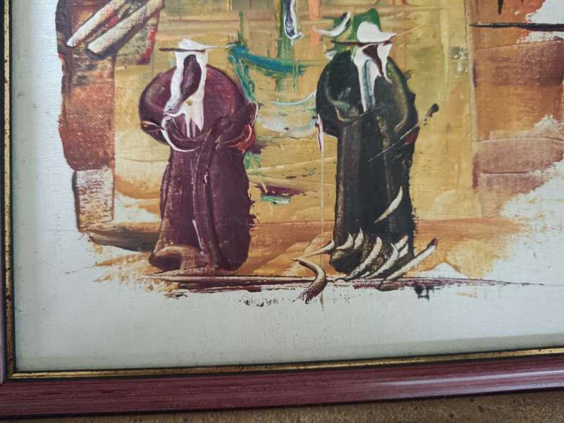 Pair of Morrocan Landscape Paintings