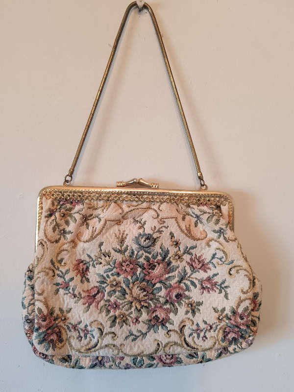 Tapestry Evening Bag with Chai Handle