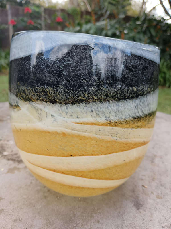 Murano Marble Effect Vase