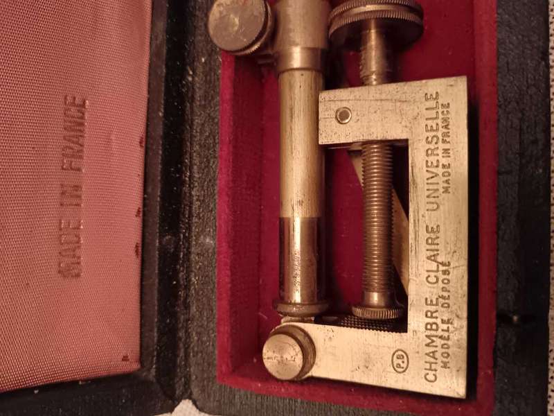 Rare Chambre Claire Universelle Camera Lucia made in France