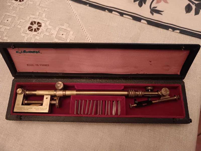 Rare Chambre Claire Universelle Camera Lucia made in France