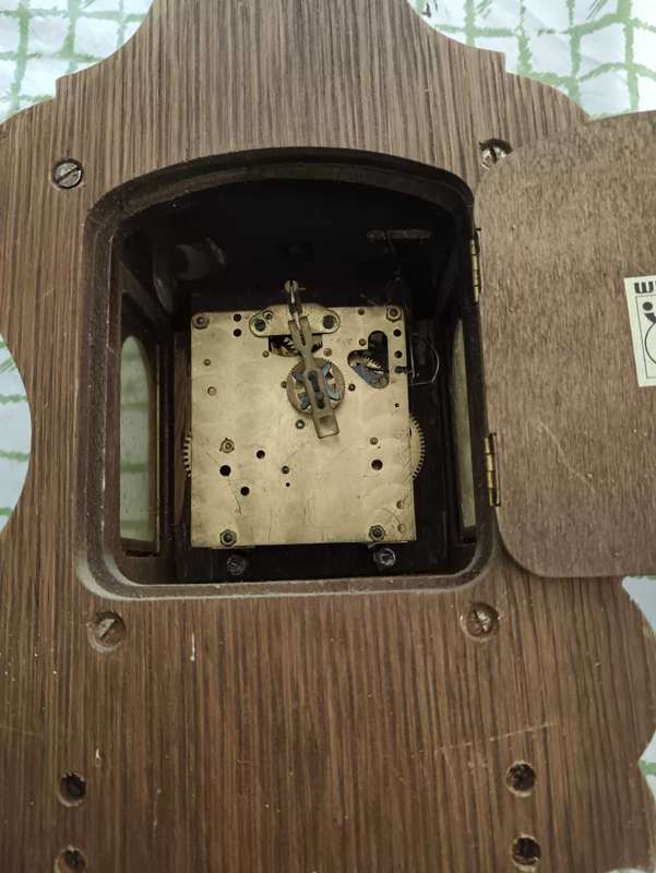 Vintage Dutch Wuba Zaanse Wall Clock C 1970