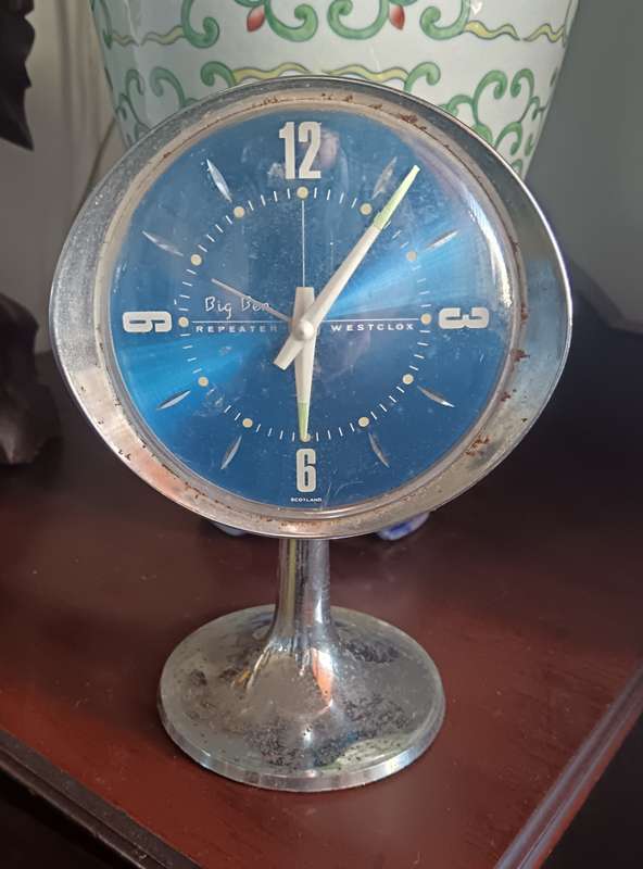 Big Ben Alarm Clock By westclox made in Scotland