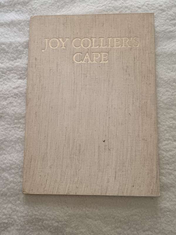 Joy Colliers Cape - Coffee Table book First Edition