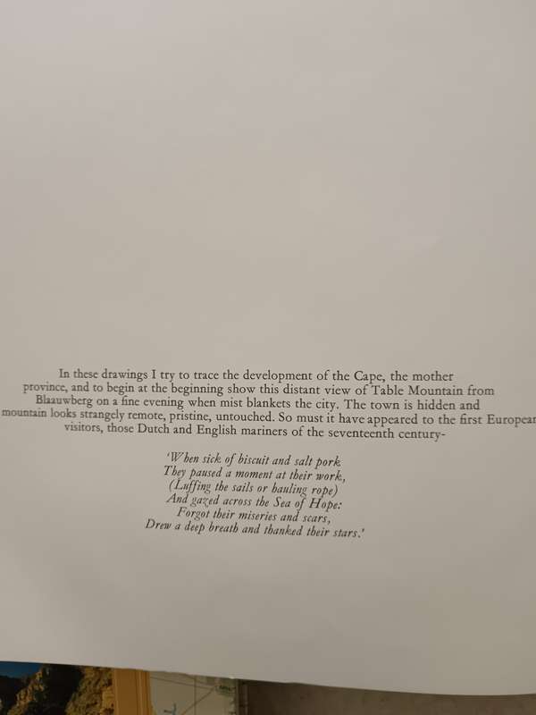 Joy Colliers Cape - Coffee Table book First Edition