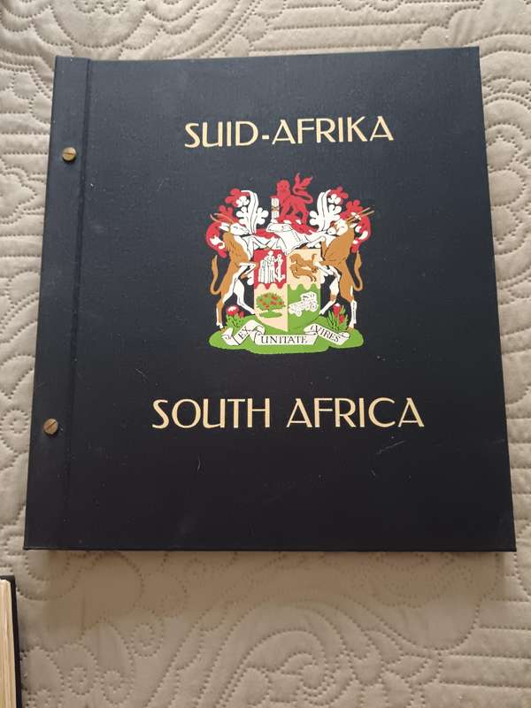 2 x  South African Stamp Albums with Stamps
