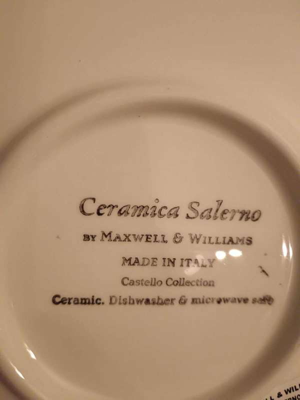 Ceramica Salerno by Maxwell Williams made in Italy Platter