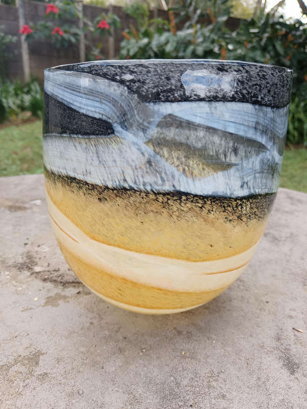 Murano Marble Effect Vase