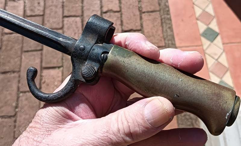 Original French M1886 Lebel Rifle `Rosalie` Bayonet