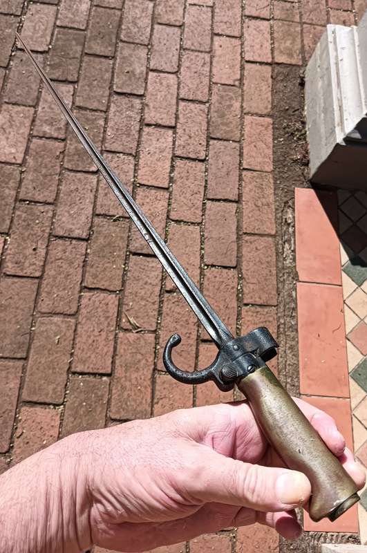 Original French M1886 Lebel Rifle `Rosalie` Bayonet