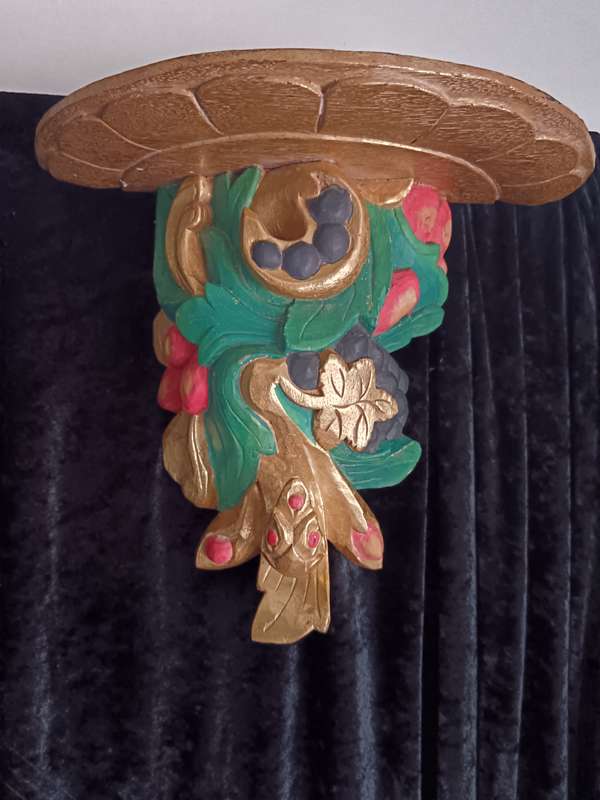 Pair of Multi Coloured Wall Sconces