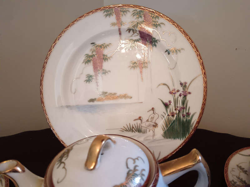 SOKO CHINA HAND PAINTED TEASET