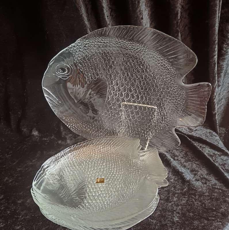 Arcopul French pressedGlass Fish Set