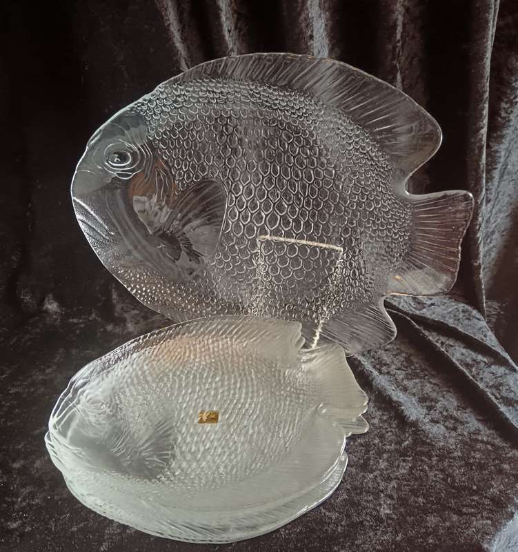 Arcopul French pressedGlass Fish Set